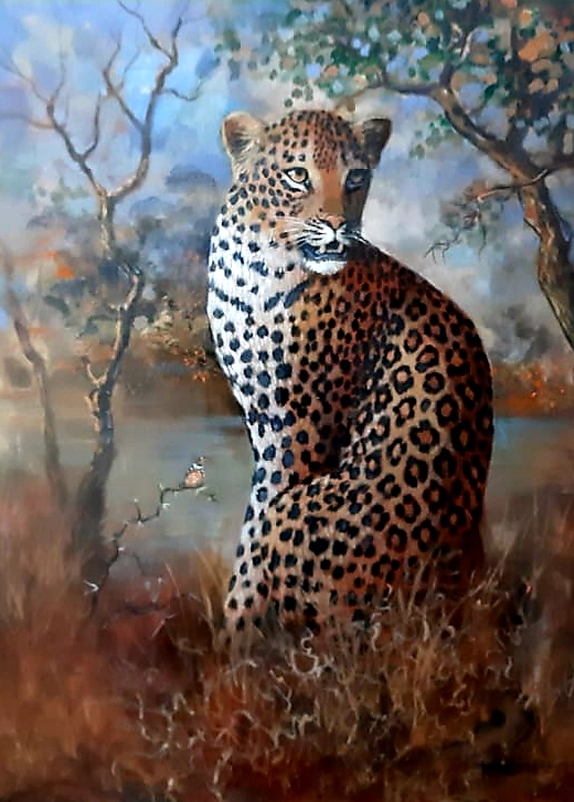 Art code 2658 oil on canvas 1220x920mm