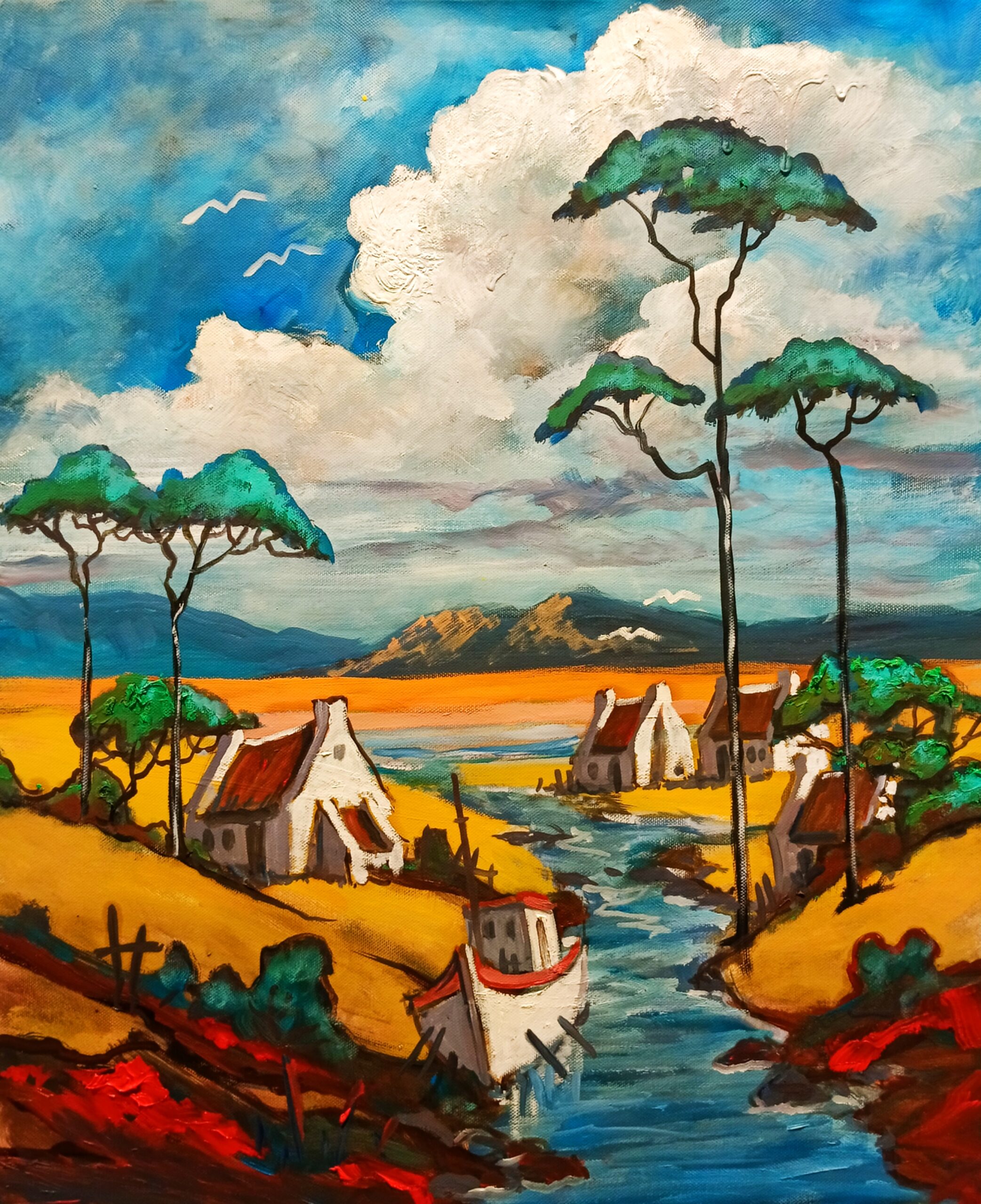 Art code 4002 canvas 500x600mm oil